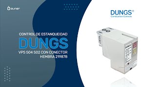 Control de estanqueidad Dungs VPS 504 S02 conector hembra Código Suner 8358503 [upl. by Johannah]