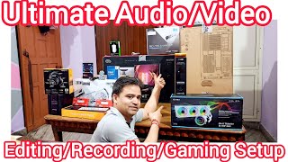 Best Audio Video Mixing Mastering Gaming Setup [upl. by Anil]