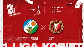 Grot FampF Automatyka Pabianice  Widzew Łódź 1 LK [upl. by Acirtap]