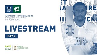 Live Stream Hampshire v Nottinghamshire  LV County Championship Day Two [upl. by Kauffman295]