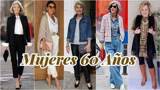 LINDOS Y MODERNOS OUTFITS PARA MUJERES MAYORES DE 60 AÑOS 👩💗 MODA 2022 – 2023 [upl. by Ryhpez]