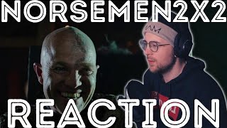 NORSEMEN 2x2 Slavebound REACTION NETFLIX [upl. by Vallie189]