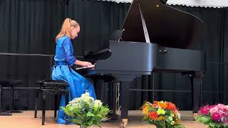 Viktoria Sasulin  Berkovich Toccata A Minor [upl. by Oniotna]