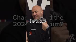 McGregor vs Chandler is OFFDana White💀 ufc mma announcement [upl. by Sunil]