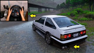 Drifting Initial D Toyota AE86  Forza Horizon 5 Drifting  Forza Horizon 5 gameplay [upl. by Fisch]