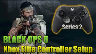 Black Ops 6 Xbox Elite Controller Setup SERIES 2 Best Settings [upl. by Eenhpad873]