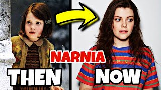 The cast of The Chronicles of Narnia THEN AND NOW narnia thechroniclesofnarnia [upl. by Irtak]