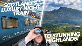 Taking Scotlands INCREDIBLE Sleeper Train to a Private Nature Reserve Highland Titles [upl. by Norby]