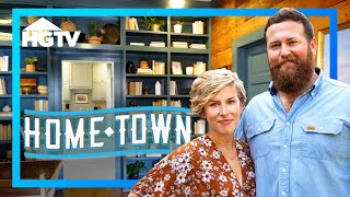 Comfy amp Campy Cabin Makeover  Full Episode Recap  Home Town  HGTV [upl. by Samp]