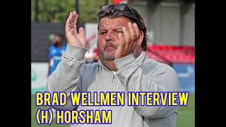 Brad Wellmen Interview  Canvey Island 02 Horsham 26th October 2024 [upl. by Gothurd]