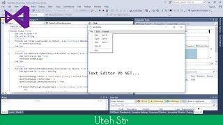 Visual Basic NET  Create a Text Editor with RichTextBox in Visual Basic NET [upl. by Oigroeg]