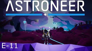 Astroneer E11 Looking for Titanite Titanium Material [upl. by Bullough229]