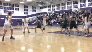 Hayley Moore of Red Bank Catholic hits runner vs Ramapo [upl. by Enelyw]