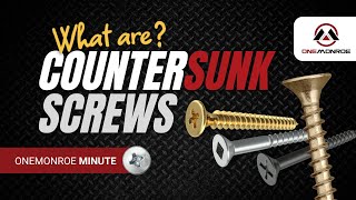 Countersunk Screws What Are They [upl. by Bosson642]