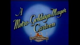 MGM Cartoon Magic Vol 1  Titles Compilation CED VideoDisc [upl. by Reffinej]