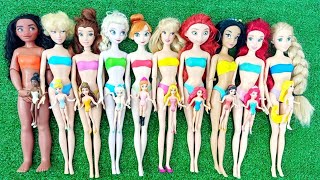 Looking for Disney Princess Dresses DIY Miniature Ideas for Barbie Wig Dress Faceup and More DIY [upl. by Draper94]