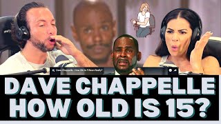 A THROWBACK amp DAVE HASNT CHANGED First Time Hearing Dave Chappelle  How Old Is 15 Really Reaction [upl. by Krystle]