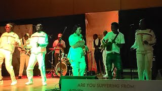 Shantel Sithole 🎸Was 💥🔥Surprised by Ndunge Yut On Stage Last Night Album Launch 2024 ✨️🥁💥 [upl. by Worrell]