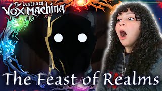 WHAT • LESBIAN REACTS – THE LEGEND OF VOX MACHINA – 1x03 quotTHE FEAST OF REALMSquot • [upl. by Idel]