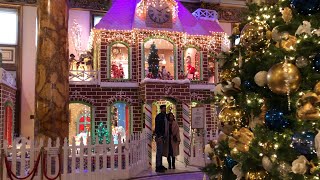 This LifeSize Gingerbread House Is Made of Real Cookies and Candy  Localish [upl. by Fontes923]