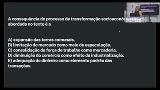 Resolvendo questões de vestibular  Questão 7 Sociologia [upl. by Ridglee]