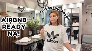 CONDO TOUR OPEN NA FOR BOOKINGS ANG AMING AIRBNB UNIT  AustriaFamilyVlogs [upl. by Oznola]