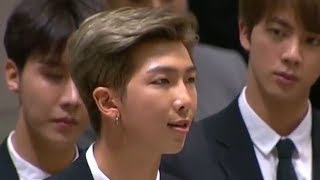 BTS Gives EMOTIONAL Speech About SelfLove amp Acceptance At United Nations [upl. by Lyrrehs]