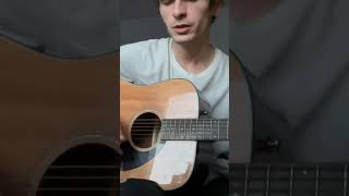 16 lines  lil peep acoustic cover music acoustic lilpeep gbc cover guitar [upl. by Nytsirk]