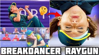 Raygun Breaking Olympic B Girl Rachel Gunn an Australian Breakdancer in Breaking Olympics Goes VIRAL [upl. by Otiragram]