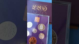 The 1970 Proof set QEII coinage Historic [upl. by Wehtam430]