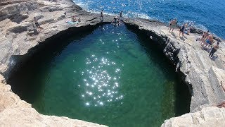 Thassos Island Greece  DJI Mavic Air in action [upl. by Ahusoj]