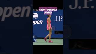 Gauff  Sabalenka Crazy Point Us Open [upl. by Segalman]