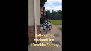 MAN IN WIFEBEATER VEST WHO BROUGHT 3 UNVETTED MIGRANTS INTO IRELAND SEEN NEAR FERMOY DEREK BLIGHE [upl. by Weiler]