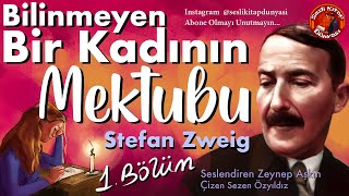 Bilinmeyen Bir Kadının Mektubu 1  Stefan Zweig  Sesli Kitap [upl. by Brahear]