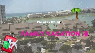 TRAVEL VLOG DESTIN FL FAMILY VACATION 2024 EXPLORING THE BEACHES A TIME WAS HAD [upl. by Deegan790]