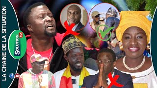 RED BLACK CLASH AMADOU BA ET BARTHELEMY DIASET CHANTE DIOMAYESONKO NAMA BAAL AKKE [upl. by Garnes]