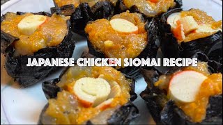 Quick and Easy Japanese Siomai Recipe Pang Negosyo  Apron on Duty [upl. by Gusba]