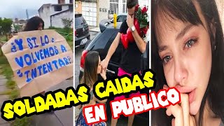 Los Rechazos a Mujeres Mas Graciosos En Publico 2  SOLDADAS CAÍDAS [upl. by Brandy]