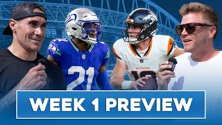 How Will The Broncos and Bo Nix Do Against This Relentless Seahawks Defense  Week 1 Preview [upl. by Alis]