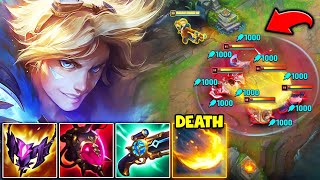 EZREAL BUT MY ULT CREATES A GIANT BURN ZONE THAT MELTS EVERYONE 900 AP BUILD [upl. by Ahsenyt]