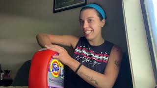 Tide Power Pods Laundry Detergent with Febreze 45 Ct Spring amp Renewal [upl. by Anthia]