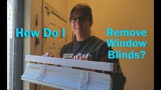 How Do I Remove Window Blinds [upl. by Roselyn]