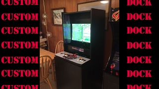 Pandoras Box 4S Custom DockArcade Cabinet [upl. by Tore497]