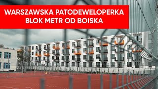 Mieszkają METR od boiska Ekstremalna patodeweloperka w Warszawie [upl. by Yleen]