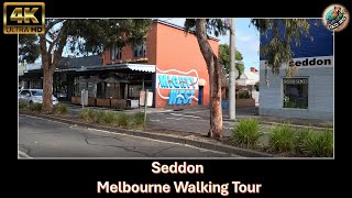 Seddon Walking Tour  Melbourne Australia 4K [upl. by Nimzay]