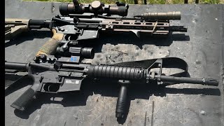 GUNS HK416 vs M4 porównanie czołowych konstrukcji platformy AR [upl. by Noby]