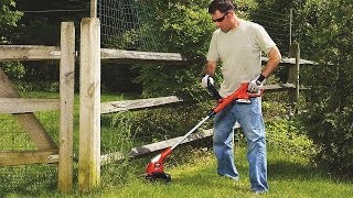 Black amp Decker 20V MAX Liion Straight Shaft String Trimmer amp Edger  LST400 [upl. by Thrasher473]