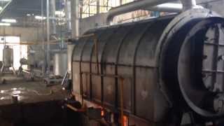 5 TON TYRE PYROLYSIS PLANT DIVYA INTERNATIONAL [upl. by Annerol755]