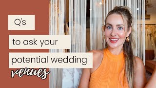 Questions to Ask Your Wedding Venue Before Signing a Contract [upl. by Roban]