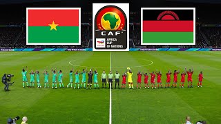 Burkina Faso vs Malawi  AFRICA CUP OF NATIONS QUALIFICATION 2025 [upl. by Elwaine]